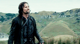 mylovewithdamon:Favorite male characters in no order: Aragorn in The Lord of the Rings: The Fellowsh
