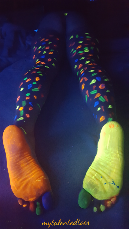 mytalentedtoes:  Front and back!