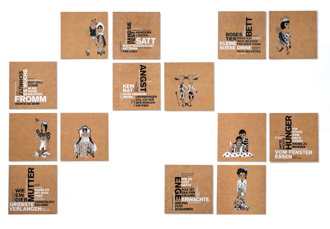 Illustration Typography Reading Between The