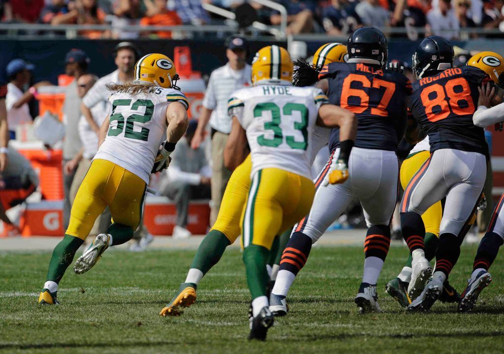 fyeahgreenbaypackers:  09.28.2014: Packers vs Bears