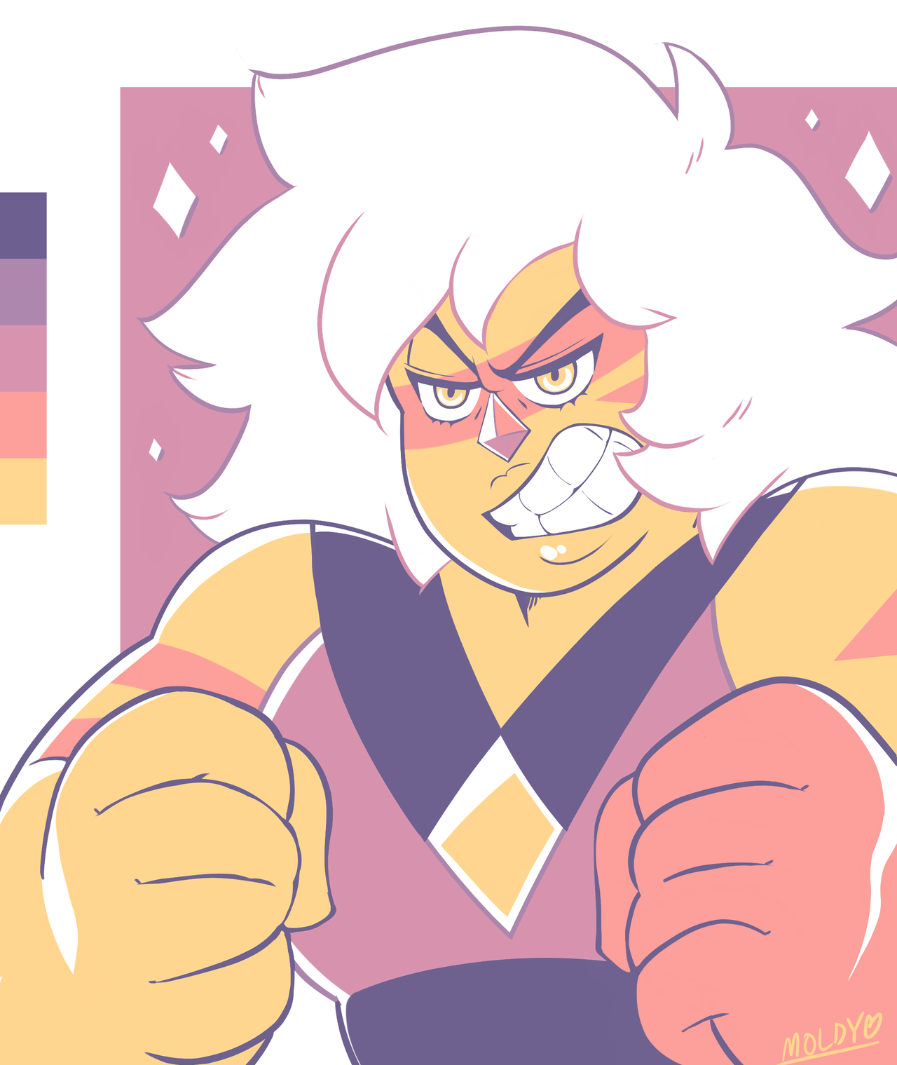 molded-from-clay:  this color palette looked perfect for Jasper so I figured why