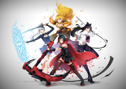 a-lulu-chan92:  Team RWBY Can’t wait to see volume 5