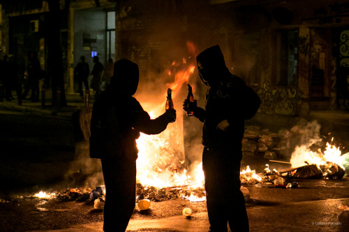 fromgreecetoanarchy:Exarchia Riot Zone(Athens, Greece)Video at www.youtube.com/watch?v=ixIck