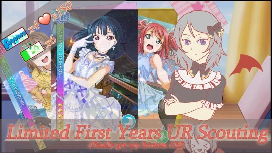 [LATE] First Years Limited UR Scouting! (Finally my favorite UR came home!) /Love Live! SIF