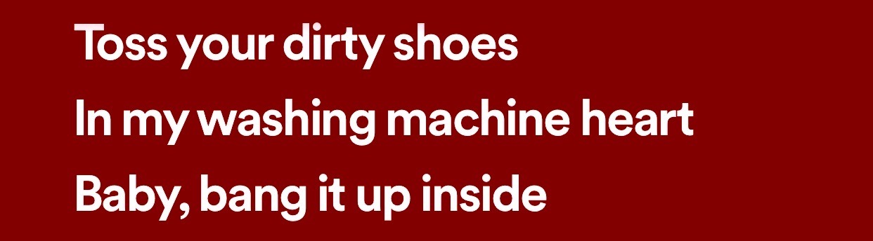 Mitski – Washing Machine Heart Lyrics