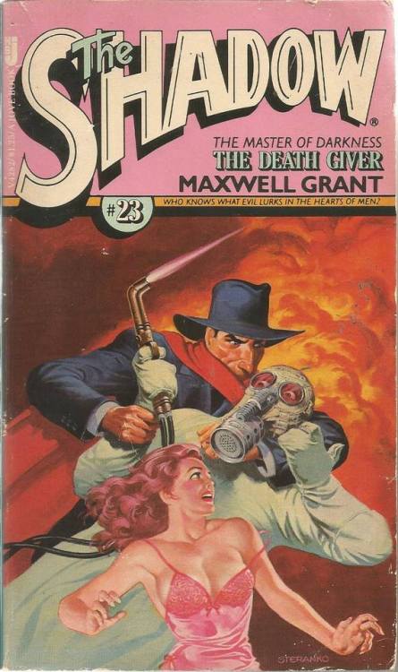 theshadowstrikes: The Shadow: ‘The Death Giver’ (1933)  Original cover by Geor