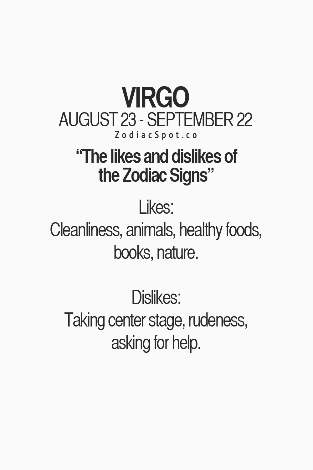 zodiacspot:  Find your likes and dislikes here