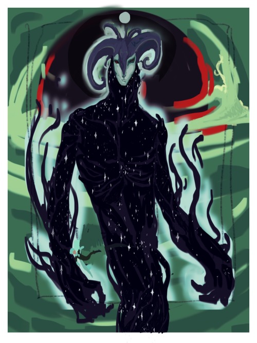 More Eldritch And Giant Nocturne In The Ghost Zone. See If U Can Find Tiny Danny. Just A Wip.