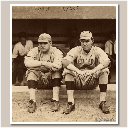 baseballbybsmile: Today In 1917: Boston Red Sox pitcher Babe Ruth is ejected for fighting the umpire