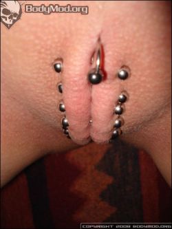 vaginalchastity: Chastity piercings should be as common as ear