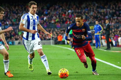 Primera Division - Barcelona 4:0 Real Sociedad (28.11.2015)Tore Barcelona: Neymar 22’ - L. Suá