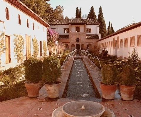 By MarsW On Flickr.El Generalife, Alhambra Palace - Granada, Spain.