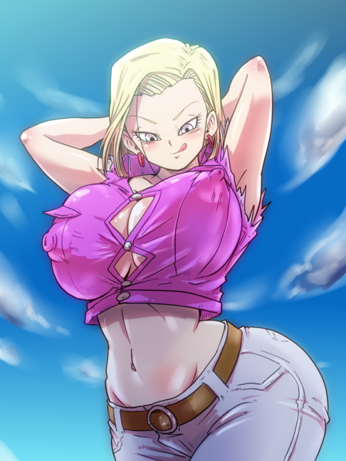 Sex boobymaster64:  “Android 18″ character pictures