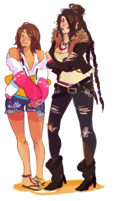 rakatakat:  alright but FFX as a spunky teen