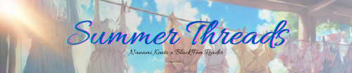 Pairing: Nanami Kento X Black Fem Reader