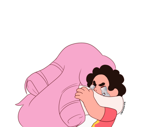 miss-ostrich-art: “I love you, Mom.” “And I love you, Steven.” ♥