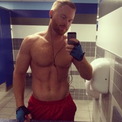 sexy guys with iphone mirror shoot