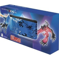 fromthenewworld:  Nintendo Pokemon X &amp; Y Limited Edition 3 DS XL Giveaway!!!(blue) I’m doing my first ever giveaway so I will probably miss out some details and stuff  Basically I’m giving away a limited edition Pokemon DS XL!!! pretty cool right??