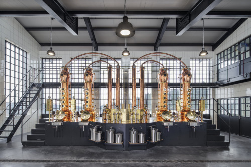 {Philipp Mainzer renovated this distillery complex in Germany’s Black Forest. The centrepiece is the