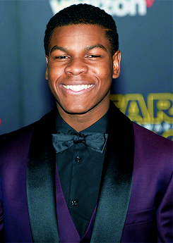 theforcesource:John Boyega attends Premiere of Walt Disney Pictures and Lucasfilm’s ‘Star Wars: The 