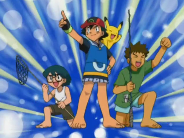 mooites:  noodlerama:  Fishing dorks are on the case.  ASH’S FEET ARE HUGE. you