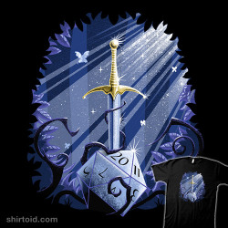 shirtoid:A King’s Roll by Steven Lefcourt