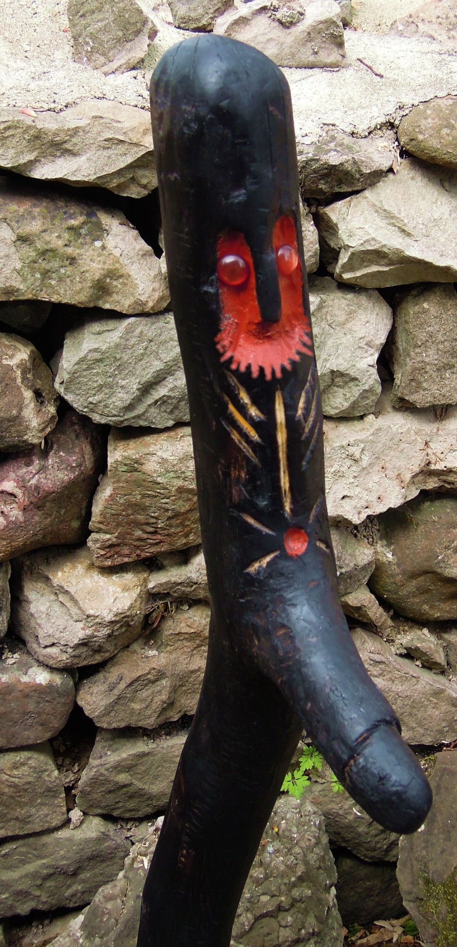hairymouthfuls: Bearded, phallic cult-figure, Avebury, Wiltshire.