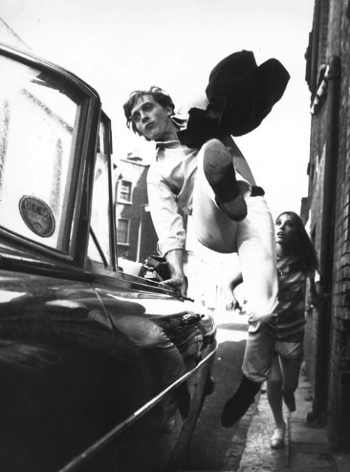 wandrlust: David Hemmings and Jane Birkin, Blow Up, 1966 — Tazio Secchiaroli
