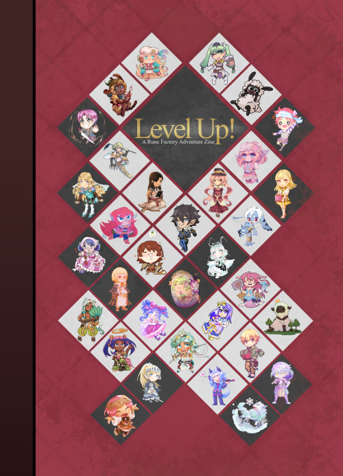 rfadventurezine:LEVEL UP! COVER AND DATE REVEAL We’re proud to reveal the full cover of Leve