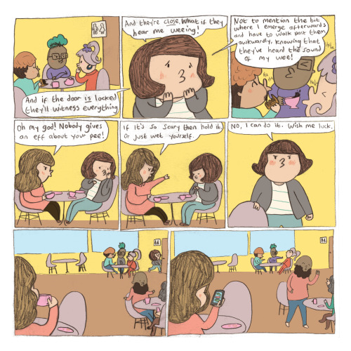 A comic from my book SISTER BFFs 