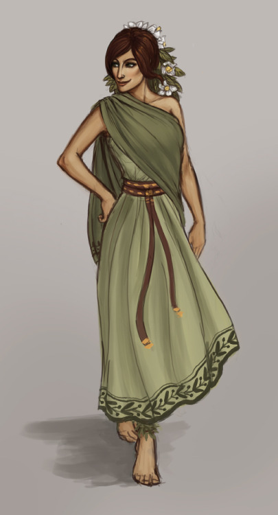 asphodelon: the hastily-designed costume from Persephone’s homecoming