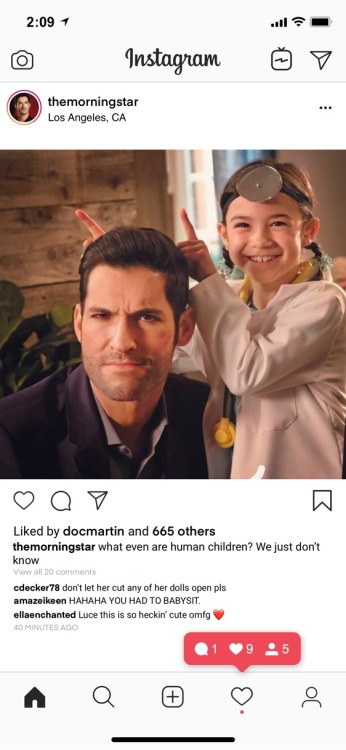 queensabriel: From Lucifer Morningstar’s Phone