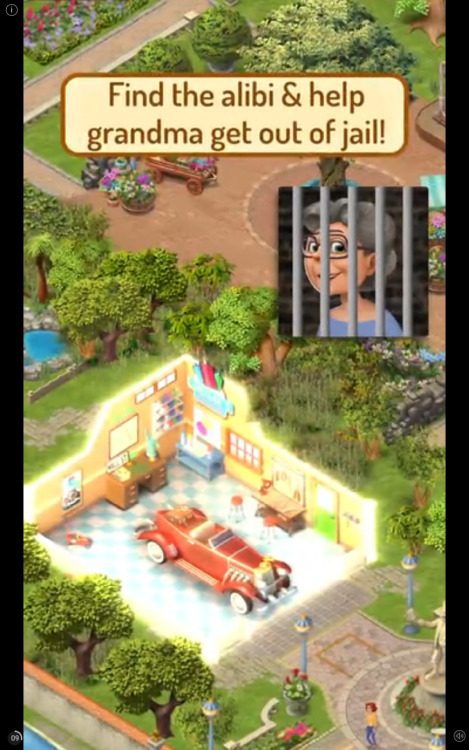 i absolutely LOVE these mobile game ads that depict a storyline that clearly has nothing to do with 