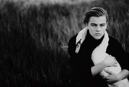 dicapriosource:  Leonardo DiCaprio photographed by Annie Leibovitz (1997)