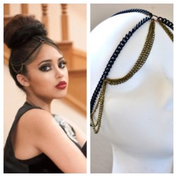 jasminevstyle:  Get Jasmine’s Francis Frank Renaissance headpiece she wore in her Nationalist Magazine photoshoot here for อ.63 http://www.etsy.com/ca/listing/119803738/renaissance-headpiece-chain-headpiece?ref=cat_gallery_5