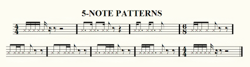 willothewhisper: taki-sensei: 5-note patterns Wow, I feel like I’m betraying my nation and lea