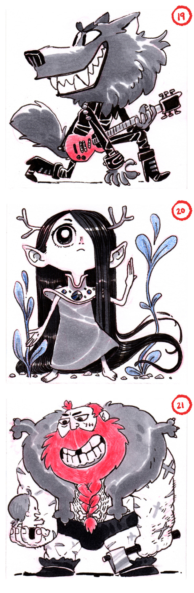 anthonyholden:  Post-Its 19-30 from my Kickstarter Campaign. 24 Hours left to back!