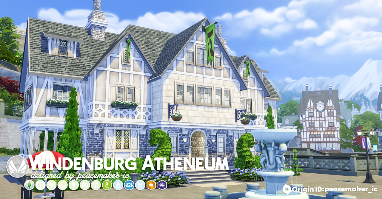 Windenburg Community Lot MakeoverAs some of you may be aware from what lots I have been uploading, I have been releasing my unfurnished homes I have made for my Windenburg makeover. Those with Get Together also know that the community lots needed...