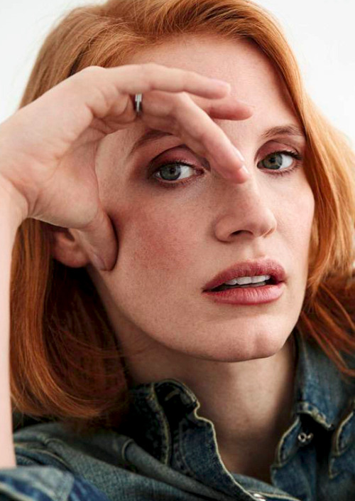 jessicachastainsource:Jessica Chastain photographed by David Roemer for Madame Figaro (Nov