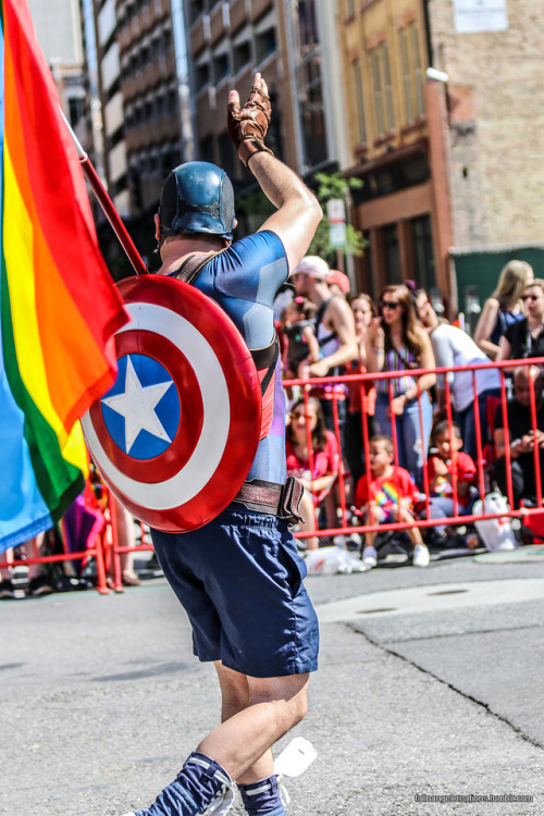 fallnangelcreations: SLC Pride 2019 Photography by @fallnangelcreations The Captain America and Tony