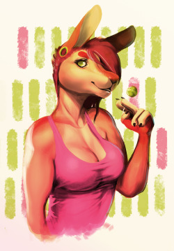 Commission for Das!! Sketch by cutie Ritts Paints by awesome Me!!