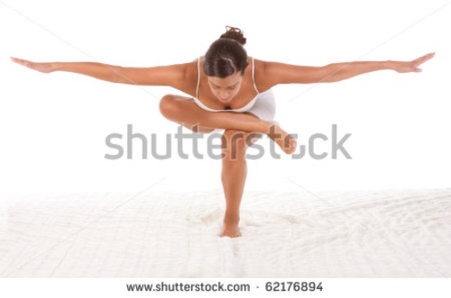 The arm position is like sex. Two forces pushing against each other for a stretching and a release. 