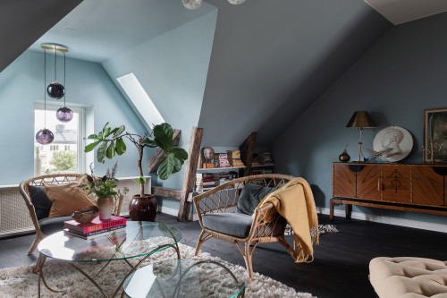 Colorful Attic Apartment