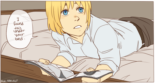 ask-jean:featuring ask-aarleltwowhow do you even read that so casually like.. with your pants on