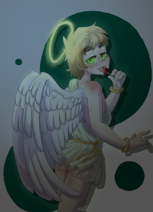 jacktsukidoodles: @hetaween-hetaliaevent Day 13: Sinful Angel