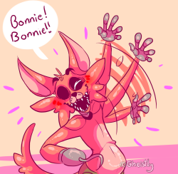 gheistly:  Foxy always loves to tell Bonnie