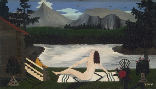 Lady of the Lake, Horace Pippin, ca. 1936–39, Modern and Contemporary ArtBequest of Jane Kendall Gin