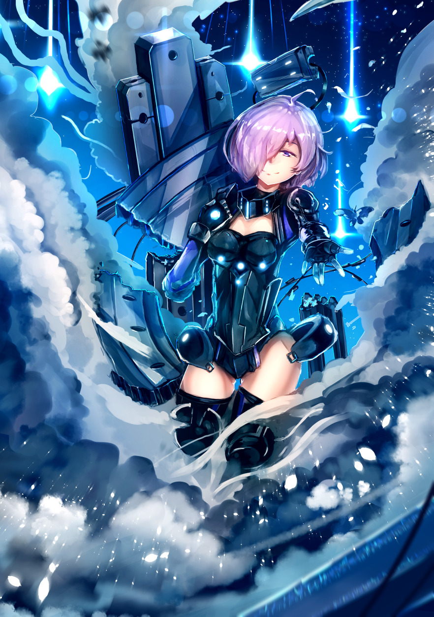 マシュ・キリエライト (Mashu Kyrielight) in her Ortanaus... - Anonamos701