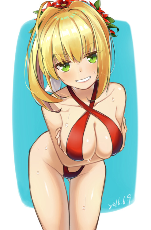 sany32:  FGO 落書 | Rain 雨~~ [pixiv]  