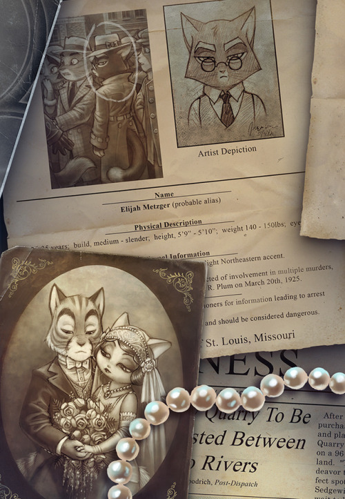 lackadaisycats:I just got around to updating the old Scrapbook artwork with new “photos”